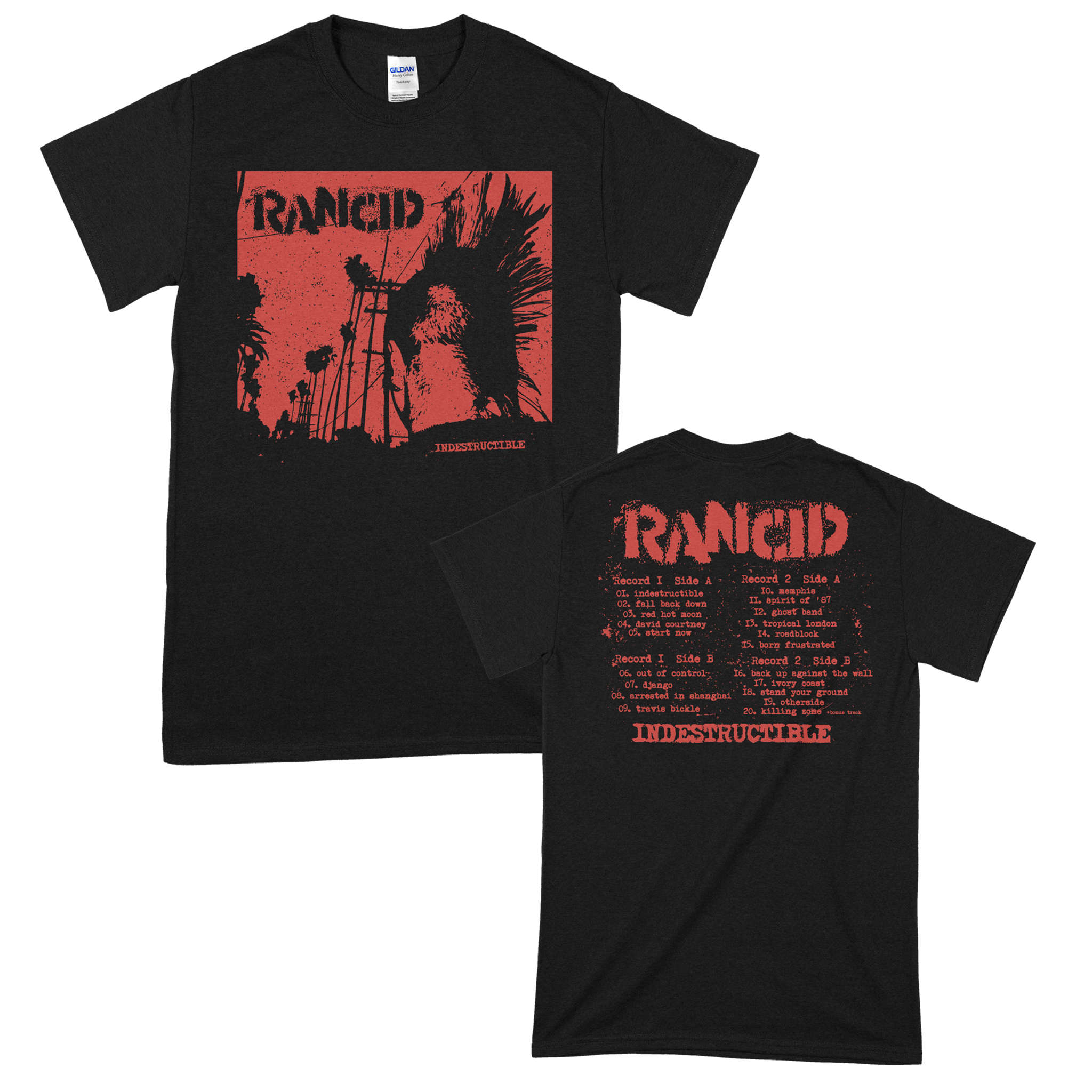 RANCID INDESTRUCTIBLE Tシャツ Lサイズ Rancid (Indestructible) T-Shirt – Rancid EU/UK Store