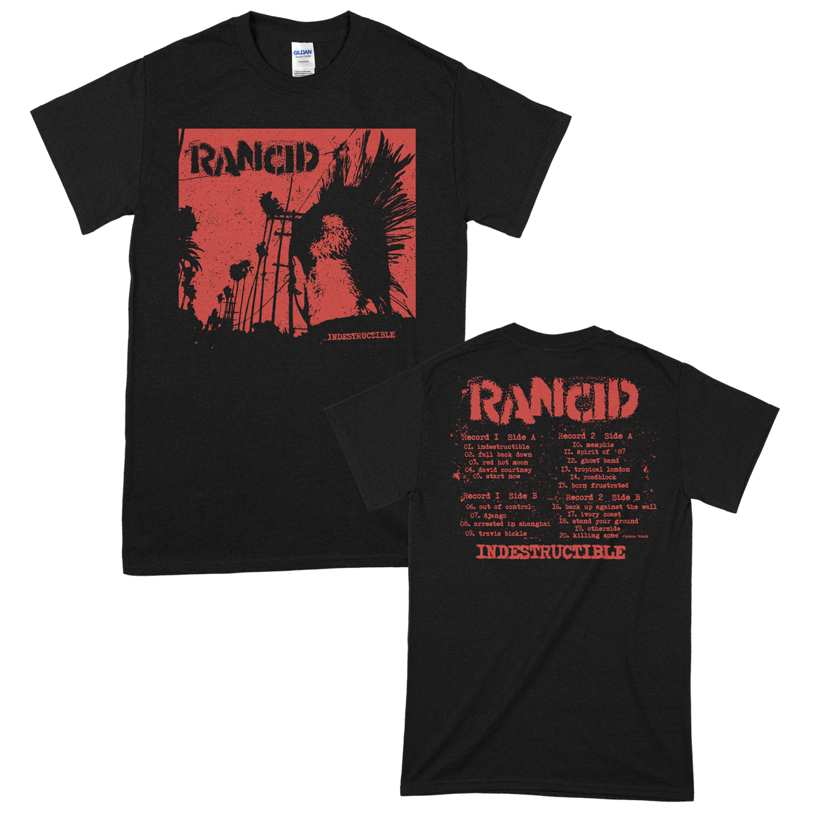 Rancid (Indestructible) T-Shirt – Rancid EU/UK Store Rancid (Indestructible) T-Shirt – Rancid EU/UK Store