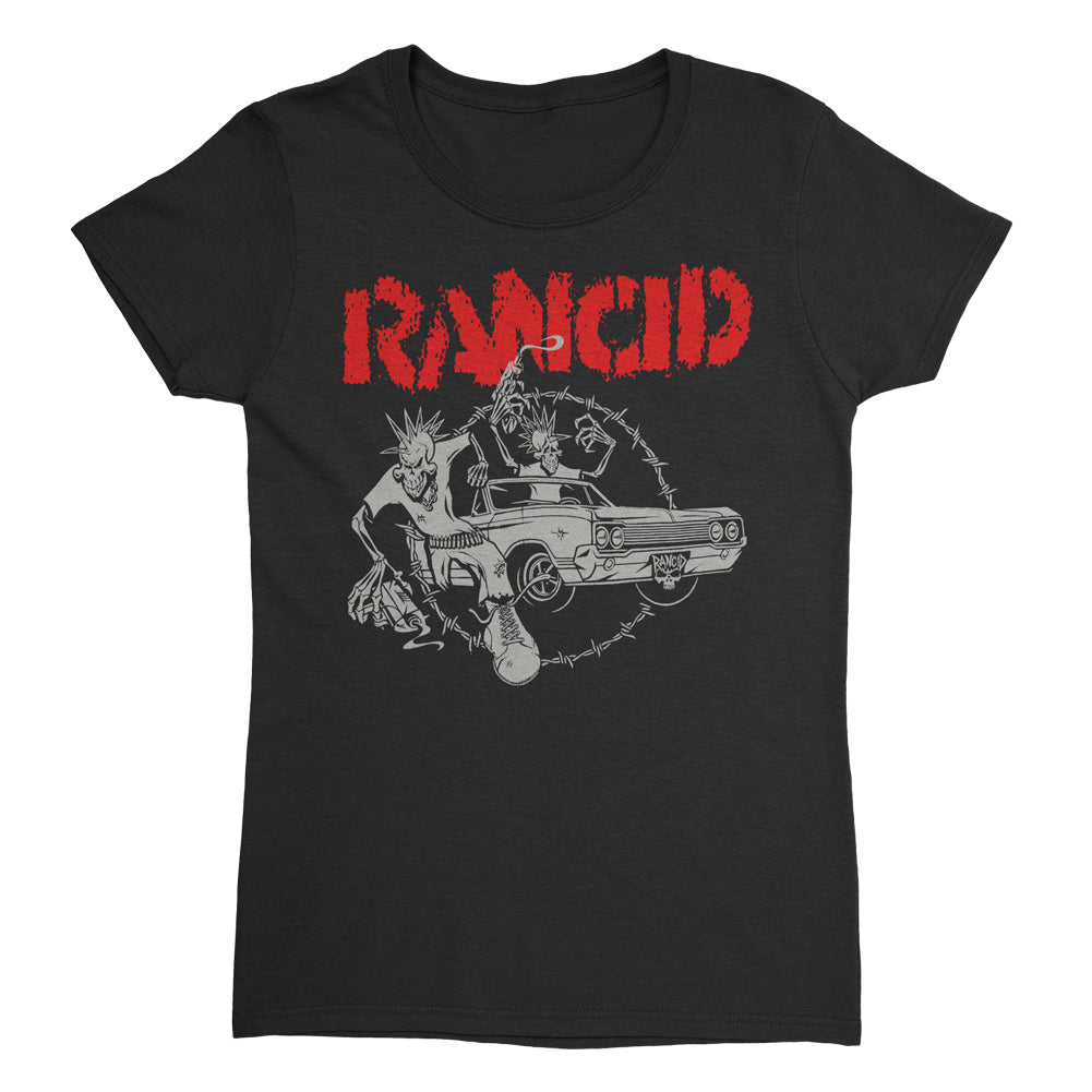 Rancid (Cadillac) Fitted Girl T-Shirt